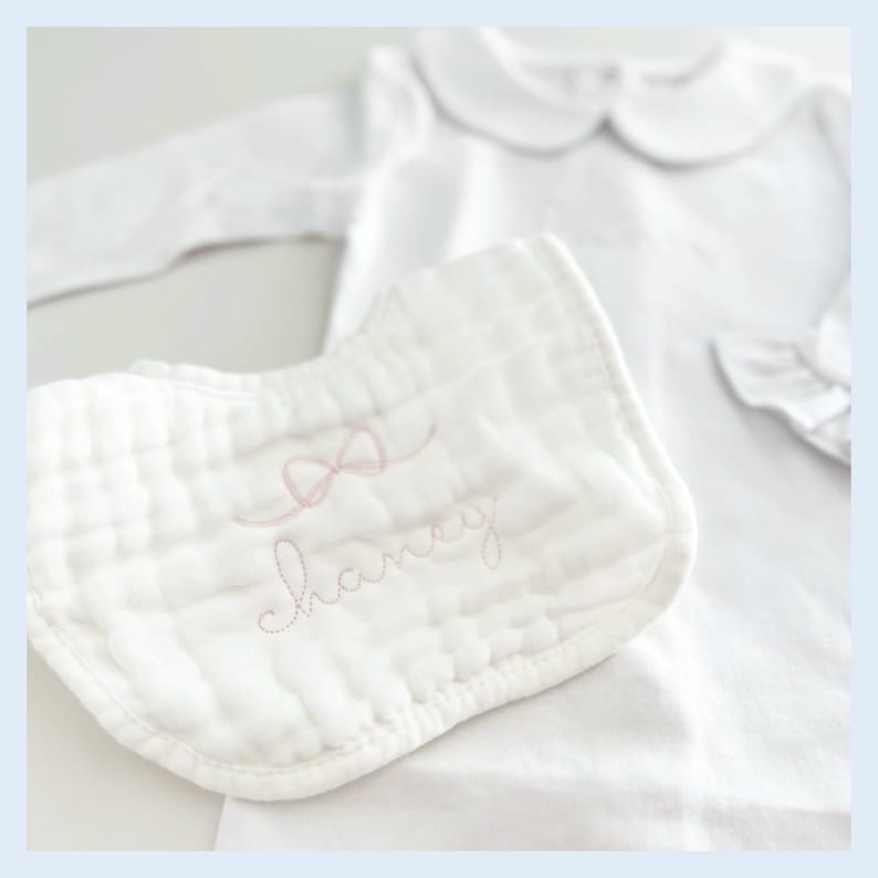 Girls Baby Bib image 6