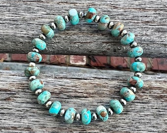 The “Kristen” bracelet • Beaded Navajo pearl bracelet western wear stackable bracelet