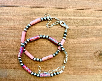 The &quot;Bailey&quot; Bracelet • Sterling Silver Pearl Bracelet