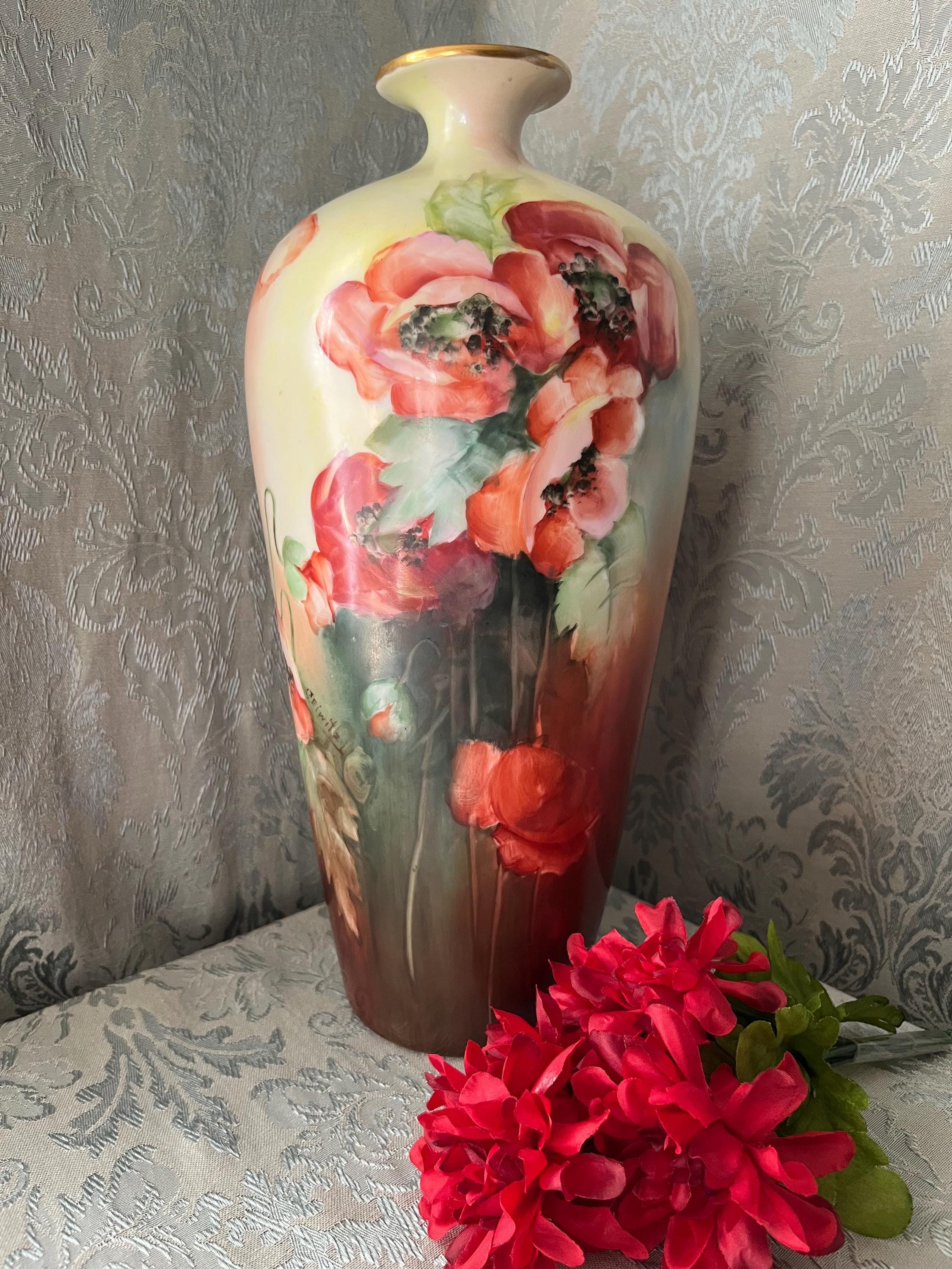 Limoges Vase - Etsy
