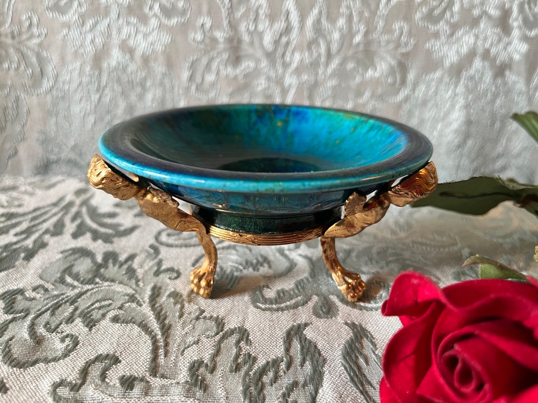 Vintage paul Milet MP Sevres France Flambe Glazed Etsy