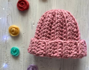 Crochet beanie, hat crochet , cappello uncinetto in lana