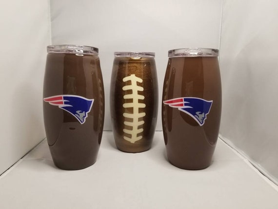 25oz Football Tumbler