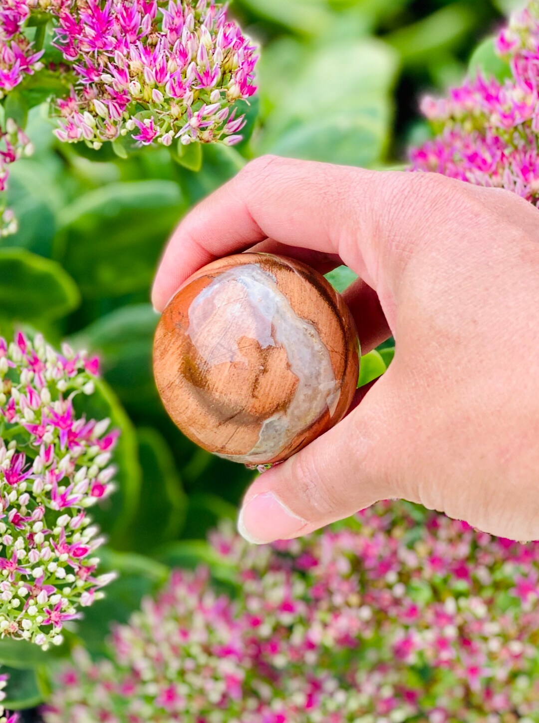 Poppy Sphere Poppy Jasper Sphere - Etsy
