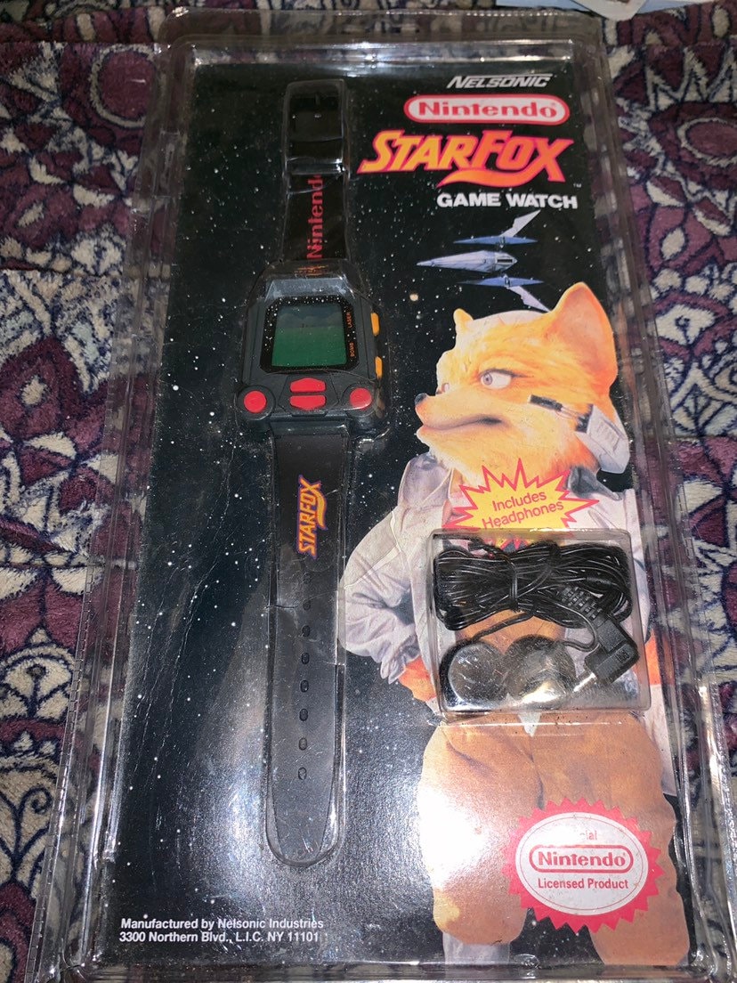 その他 Nintendo Star Fox Game Watch Mint Nintendo Nelsonic Starfox Game Watch Working With Fresh