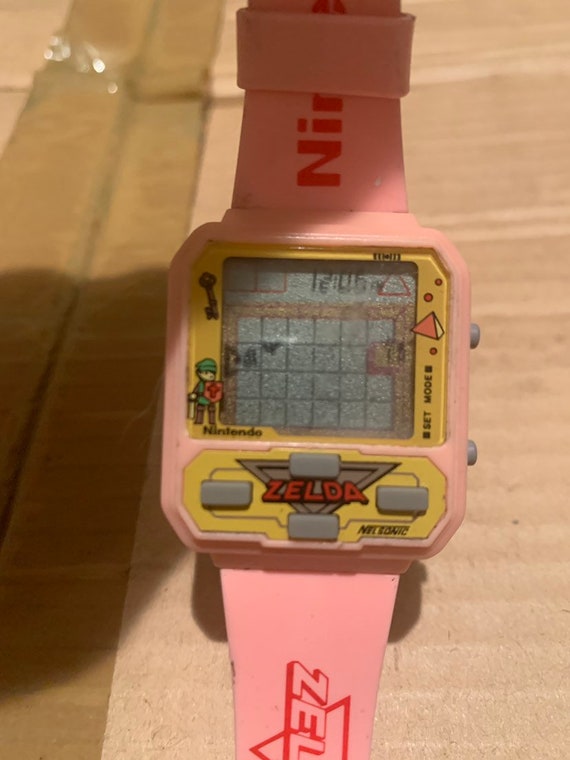 Pink Zelda Nintendo Nelsonic Game Watch Excellent Condition Etsy