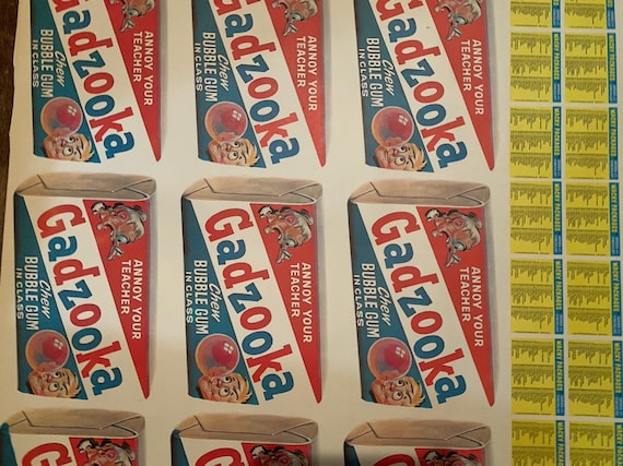 Topps Wacky Packages 1979 Mint Uncut Sheet 132 Stickers 2 Complete Sets Topps Wacky Packages 1979 Mint Uncut Sheet 132 Stickers 2 Complete Sets