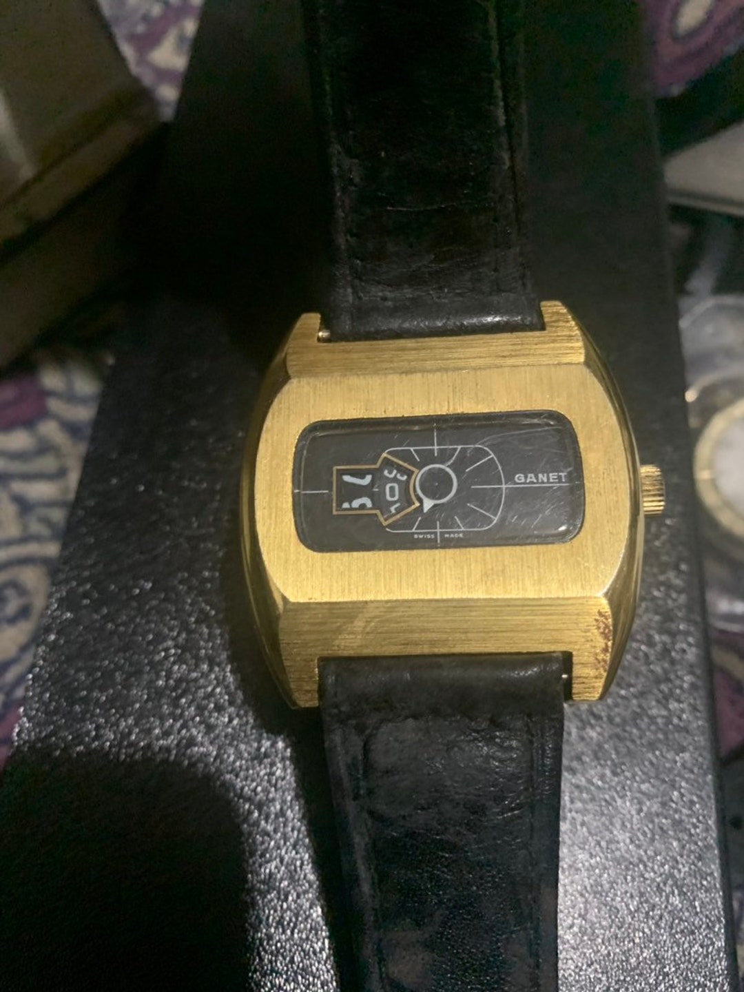 ガネット スイス製 デラックス ダイレクトリード ゴールド＆ブラック  