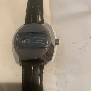 1970 Lucerne digital swiss direct read jump hour windup Watch . Excellent condition and working perfectly