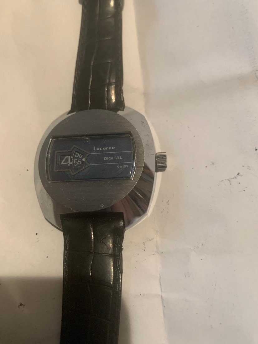 Digital swiss watch best sale