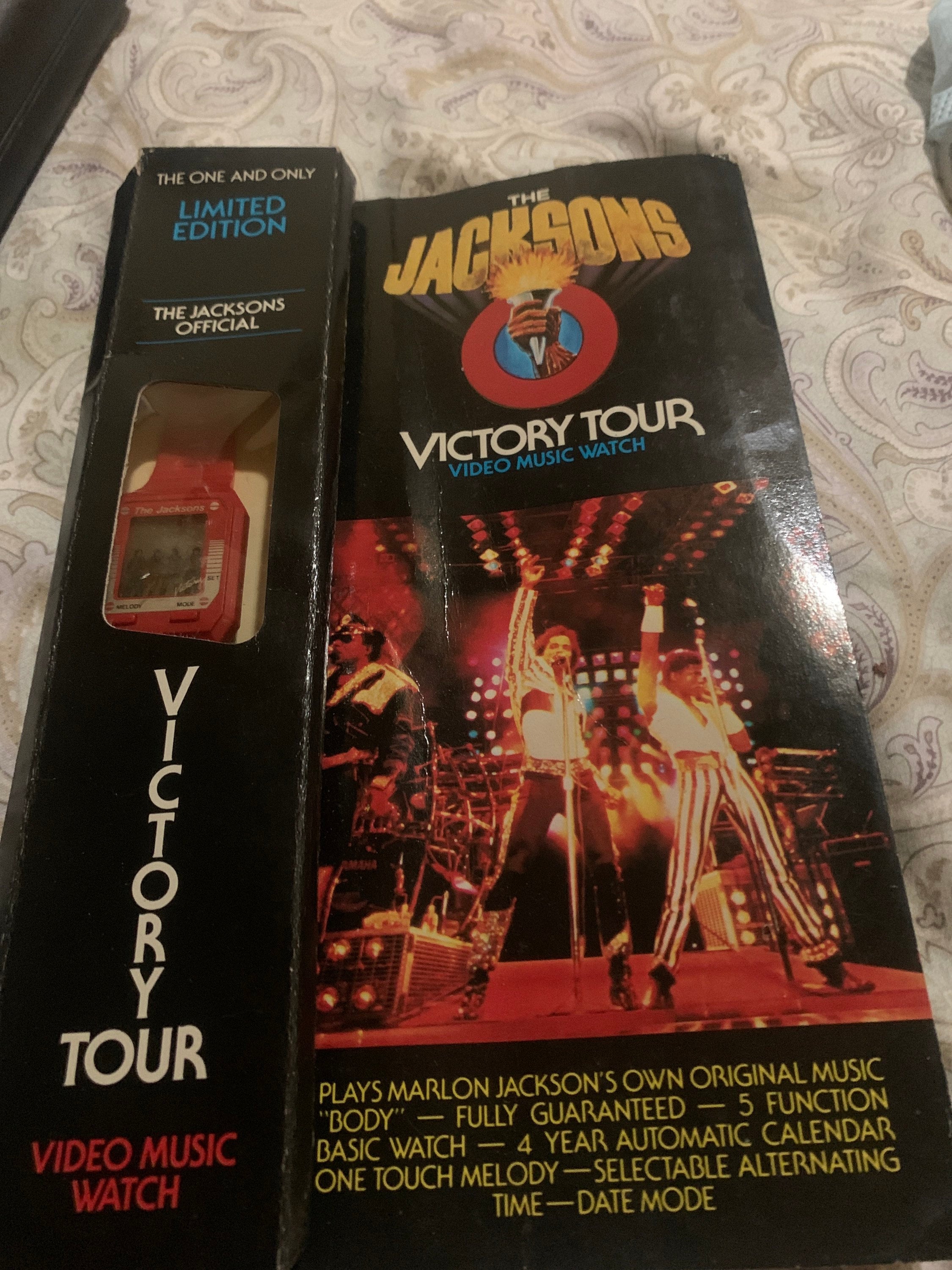 Mint and Working Rare Michael Jackson , Jacksons Victory