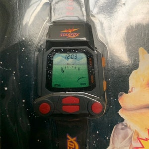 Mint nintendo nelsonic Starfox game watch working with fresh battery in original package
