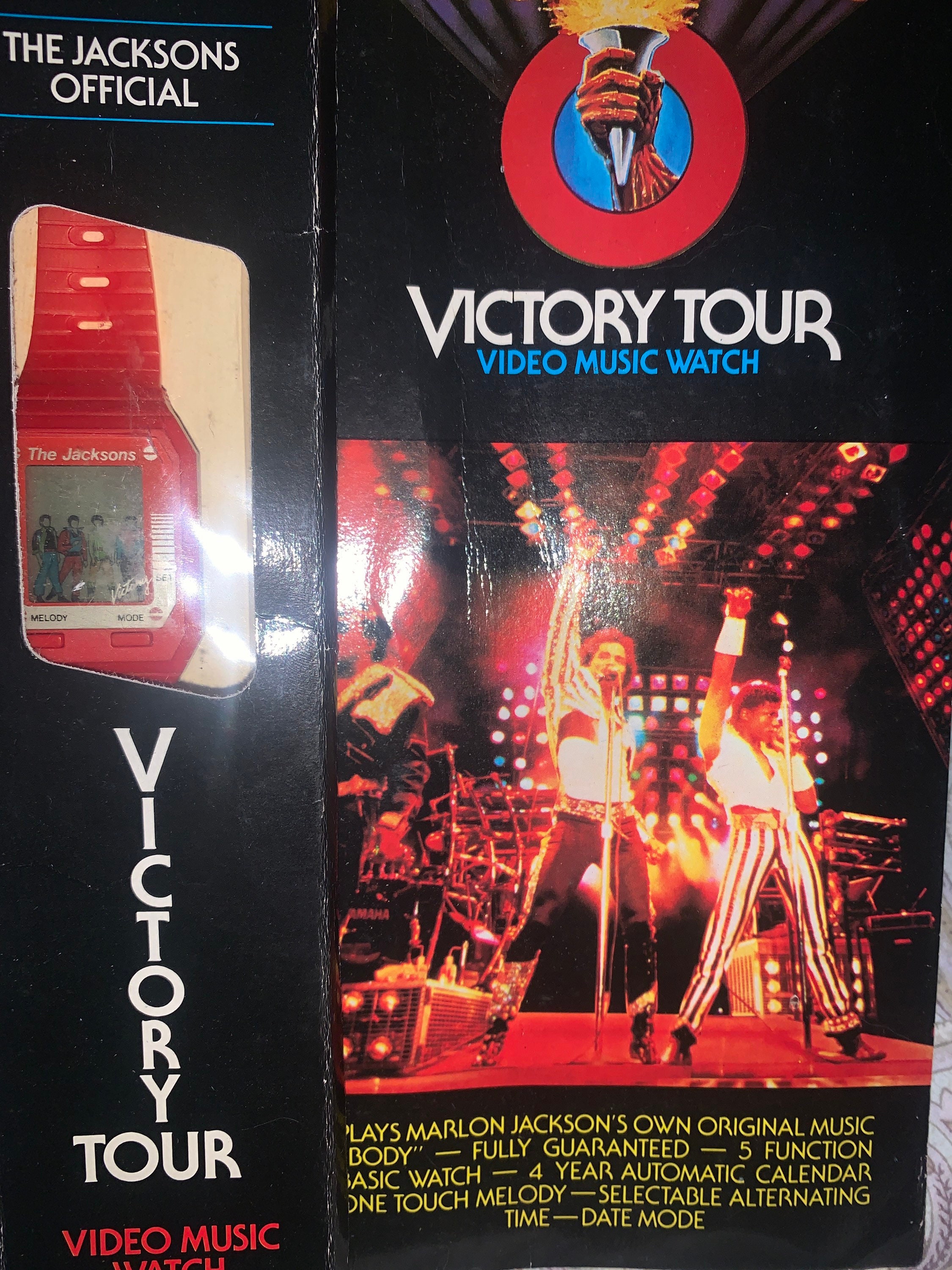 Mint and Working Rare Michael Jackson , Jacksons Victory Tour