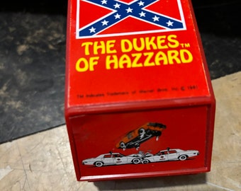 Dukes of Hazzard metal LCD  watch  . Mint in box with fresh battery installed and working from 1990s!