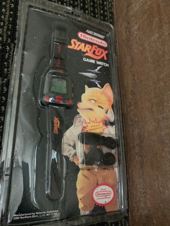 Mint Nintendo Nelsonic Starfox Game Watch Working With Fresh
