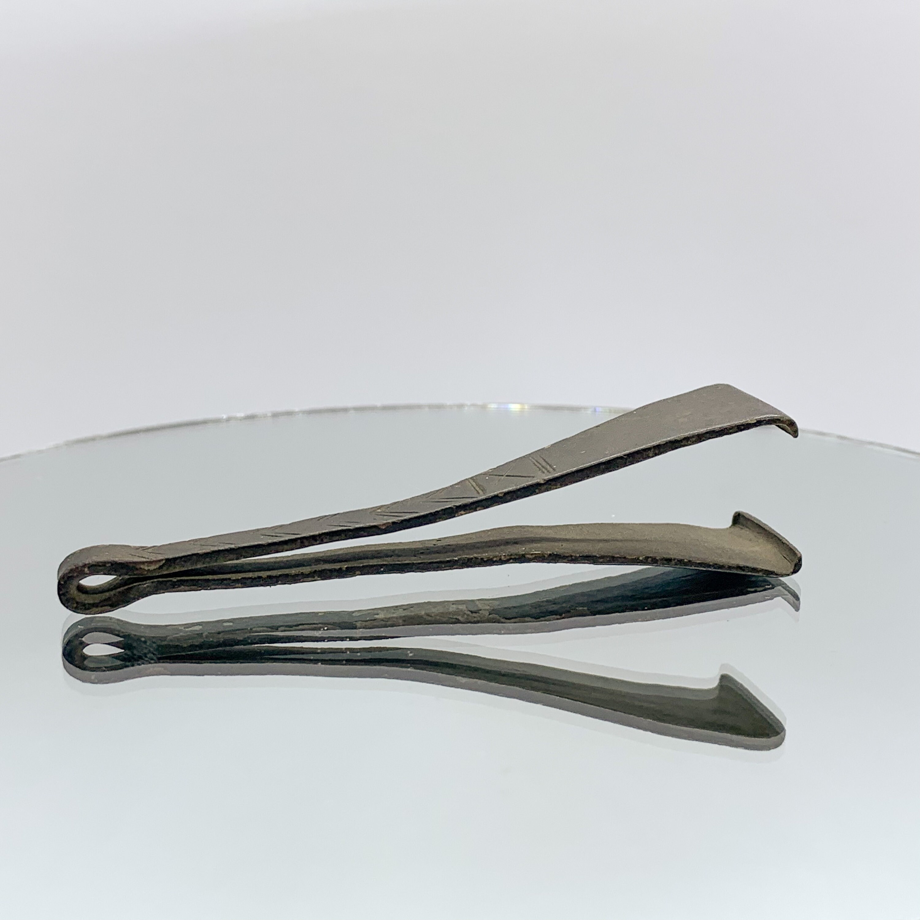 Ancient Medieval Viking Tweezers with Symbols / Viking Tool / Etsy