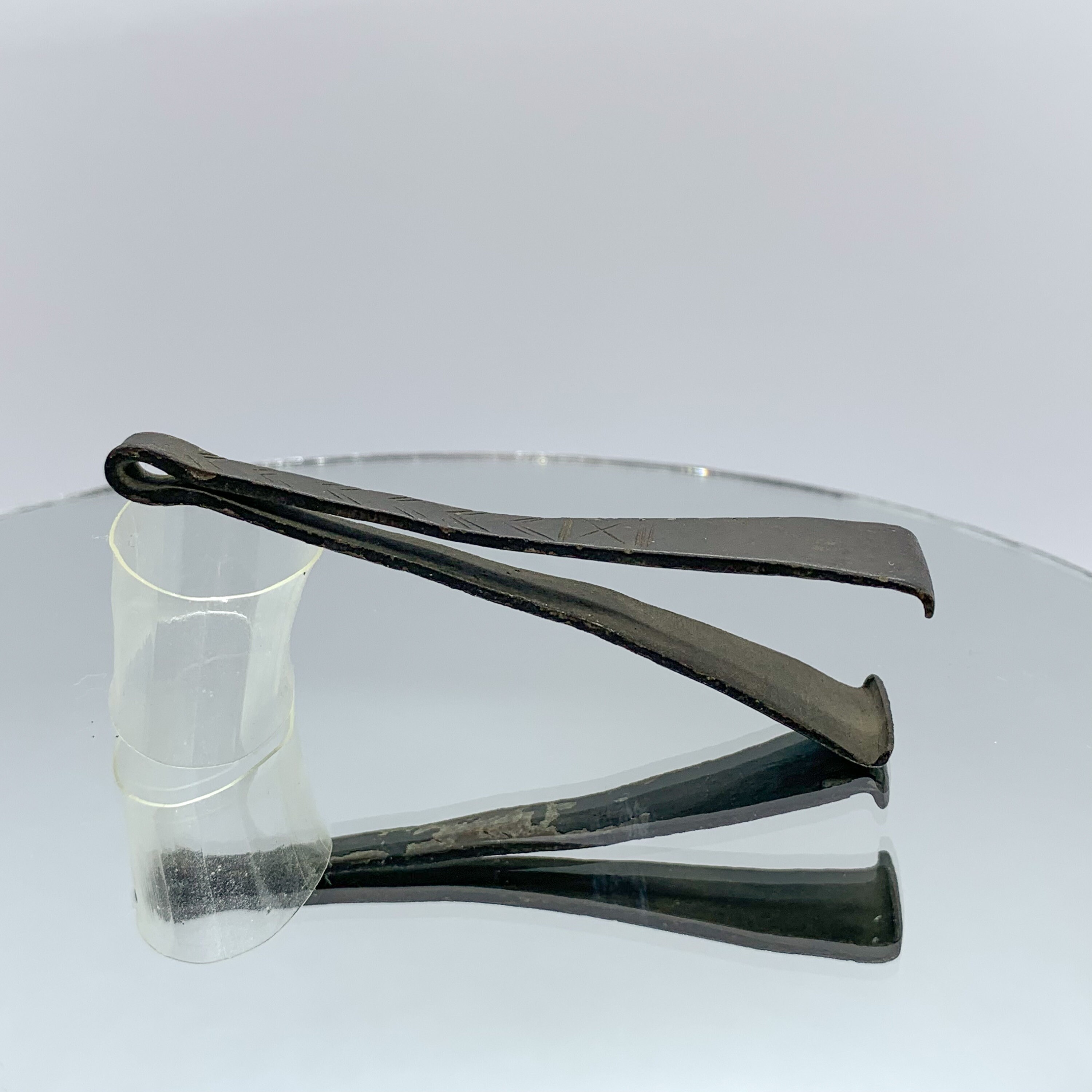 Ancient Medieval Viking Tweezers with Symbols / Viking Tool / Etsy