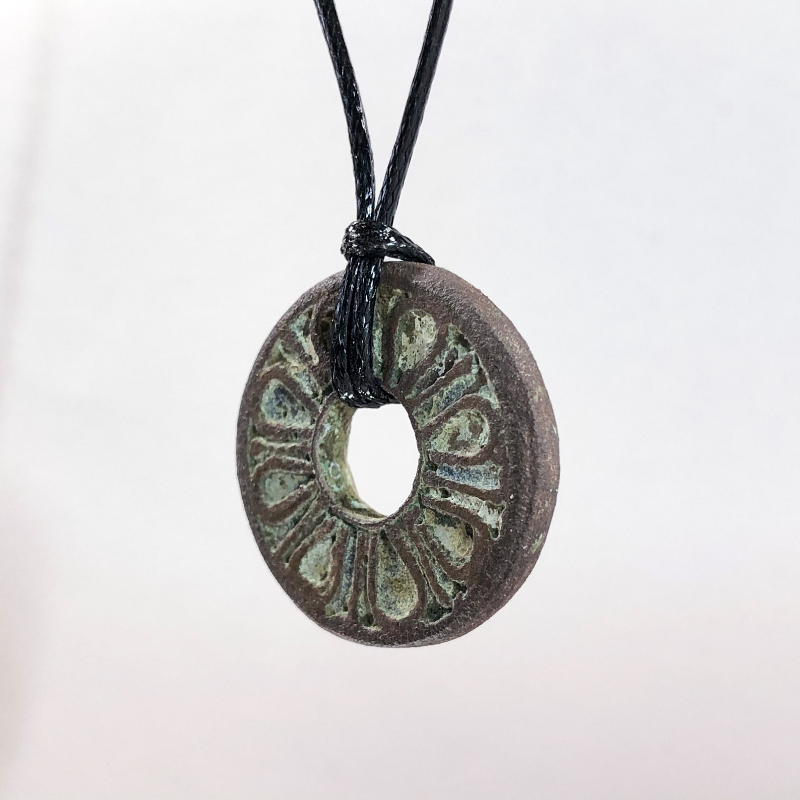 Ancient Bronze Celtic Amulet with Enamels / Amulet Sun / | Etsy