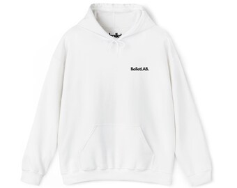 Sudadera con capucha BalletLAB, sudadera para clase de baile, regalo para bailarinas, ropa de ballet minimalista, jersey unisex con capucha
