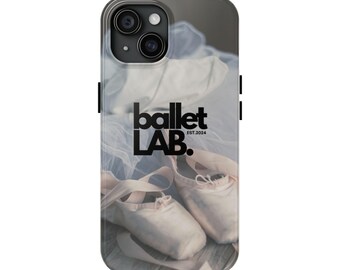 Funda de teléfono de ballet: carcasa protectora resistente para iPhone y Samsung, regalo de ballet para bailarinas, elegante funda a prueba de golpes
