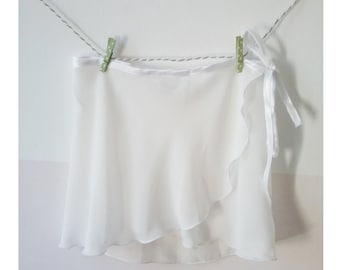 Falda de ballet GISELLE de 33 cm / Falda de ballet de gasa para clases y ensayos / Falda corta de ballet / Largo personalizado. Tallas del Reino Unido 0-14.