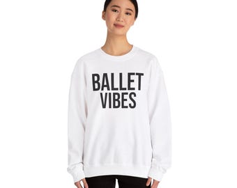Sudadera con estampado de ballet, regalo acogedor para amantes de la danza