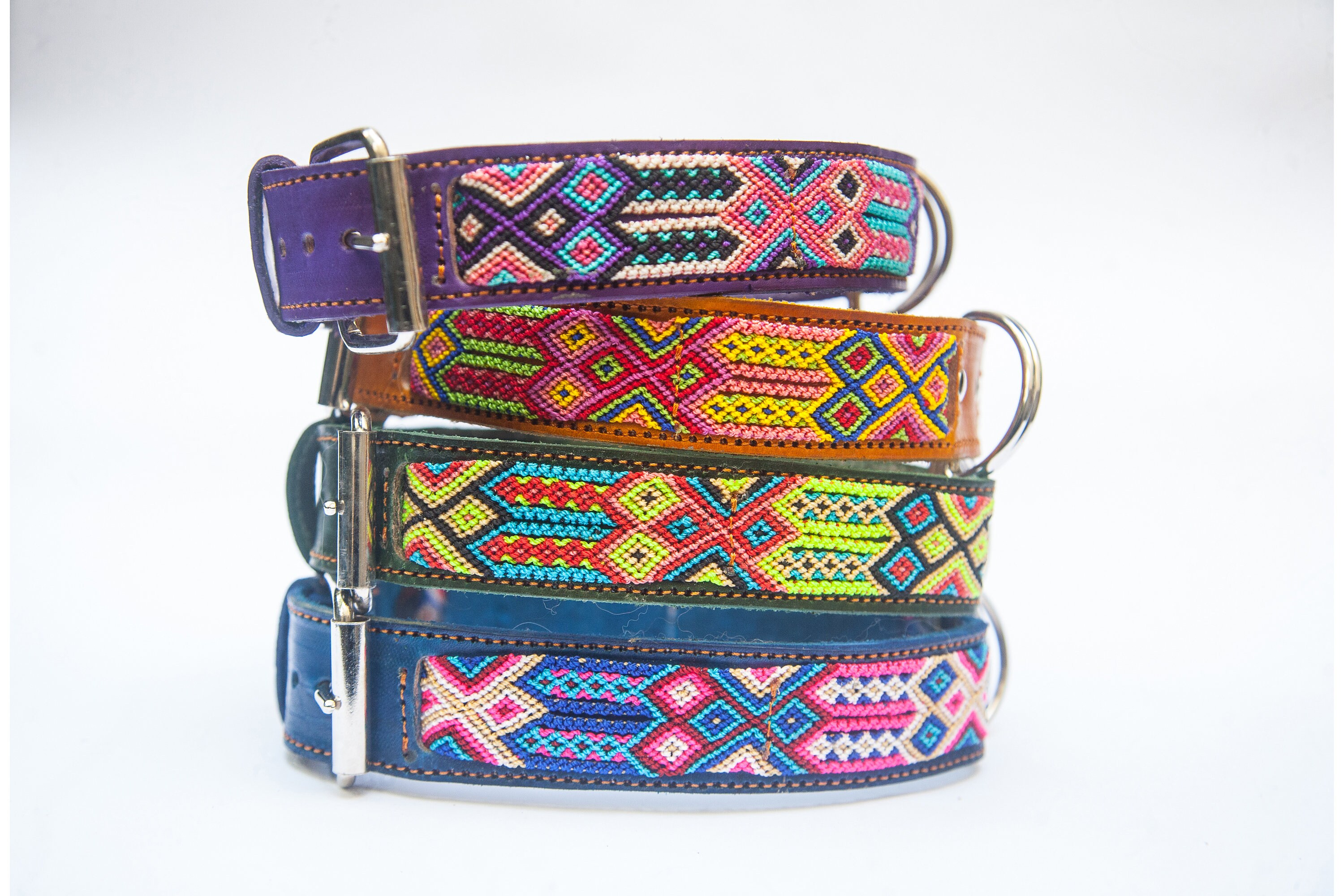 rustic dog collars