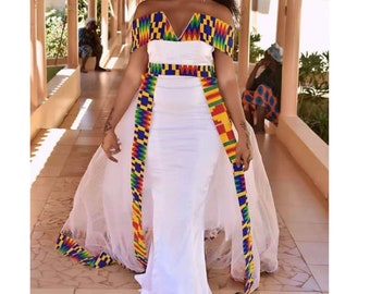 ankara dresses for bridesmaids