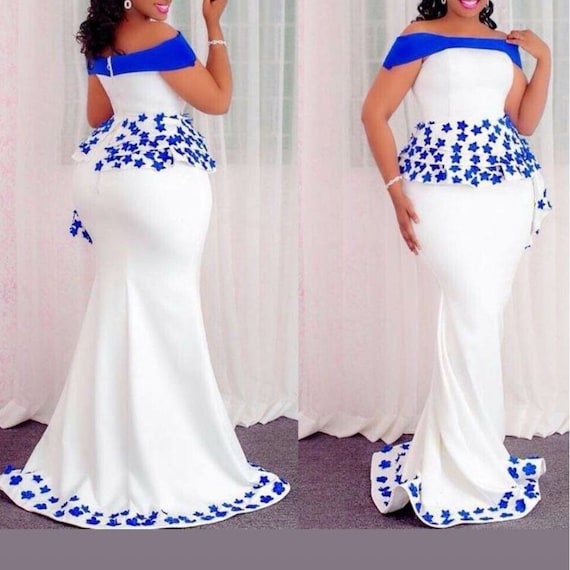 plus size ankara gowns