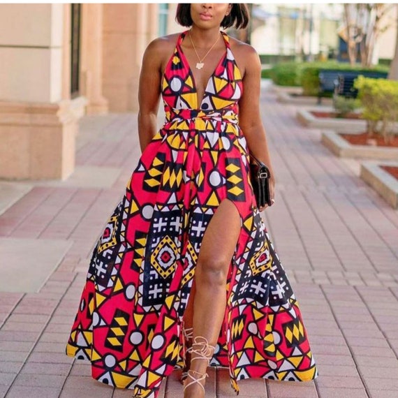 African Women Clothingafrican Print Dress Ankara Maxi | Etsy
