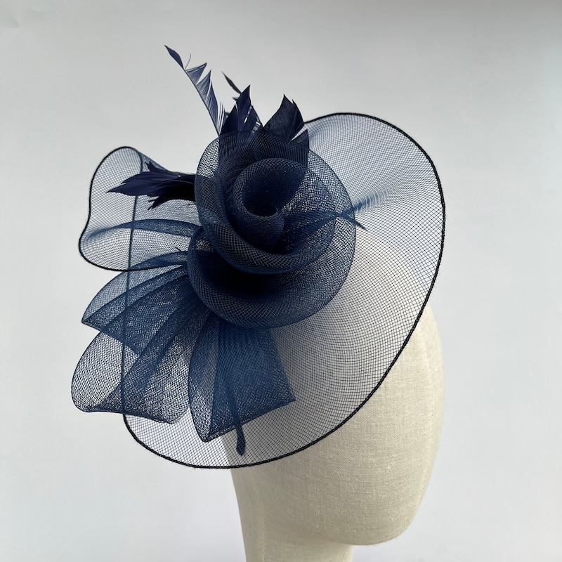 navy-wedding-hat-etsy-uk