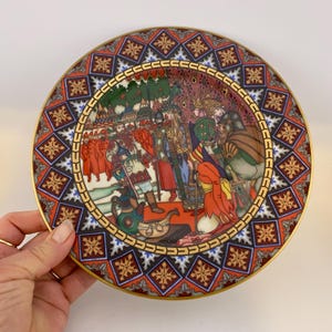 Villeroy & Boch Russian Fairy Tales, The Maria Morevna series, “Tsarevich Ivan and the beautiful castle”, Heinrich Porzellan, 1982 Germany