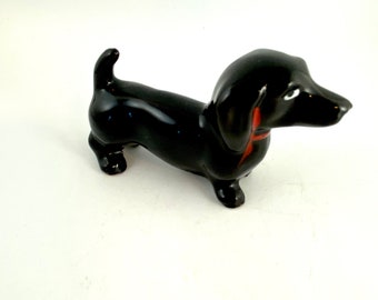 ceramic dachshund figurines