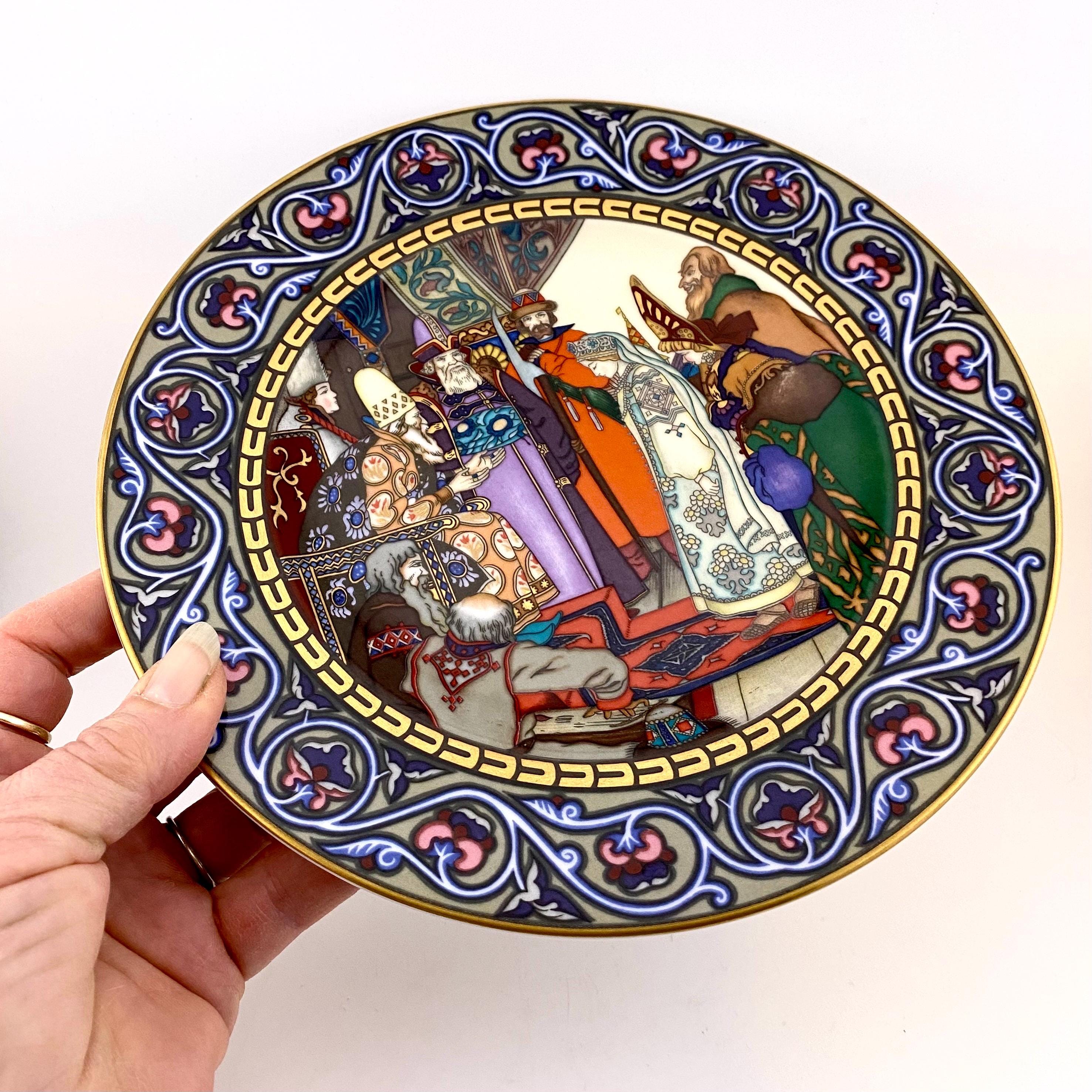 Villeroy & Boch Snow Maiden Collector Plate, Russian Fairy Tales