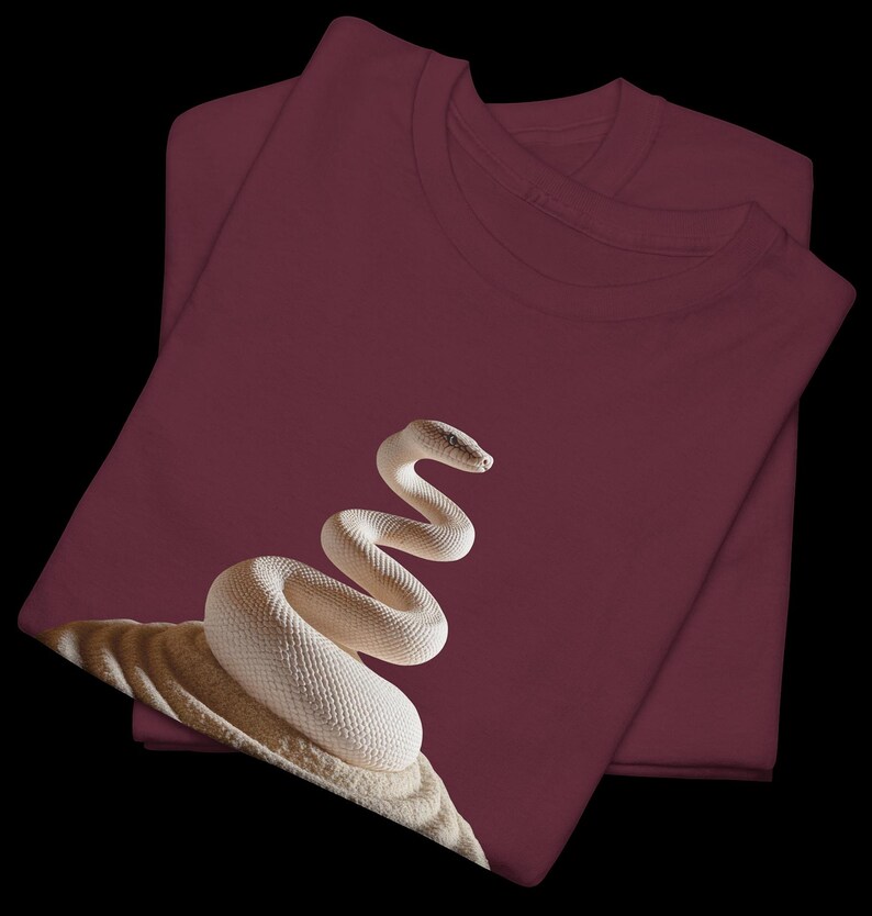 Maroon t-shirt with a graceful, artistic Python Zen emblem. Empowering and unique graduation gift for female data analysts and computer science students Class of 2026.