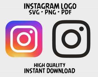 Instagram Logo Svg Etsy