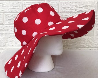 Polka Dot Sun Hat