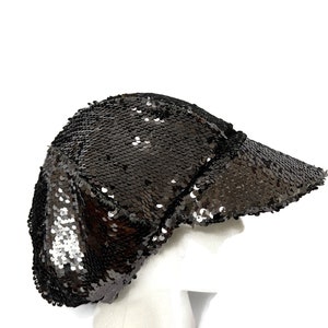 Handmade Sequin Cap: Fashion Statement Hat