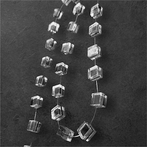 Handmade Glass Mirror Garland Strand – Reflective Suncatcher for Home Decor