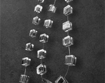 Handmade Glass Mirror Garland Strand – Reflective Suncatcher for Home Decor