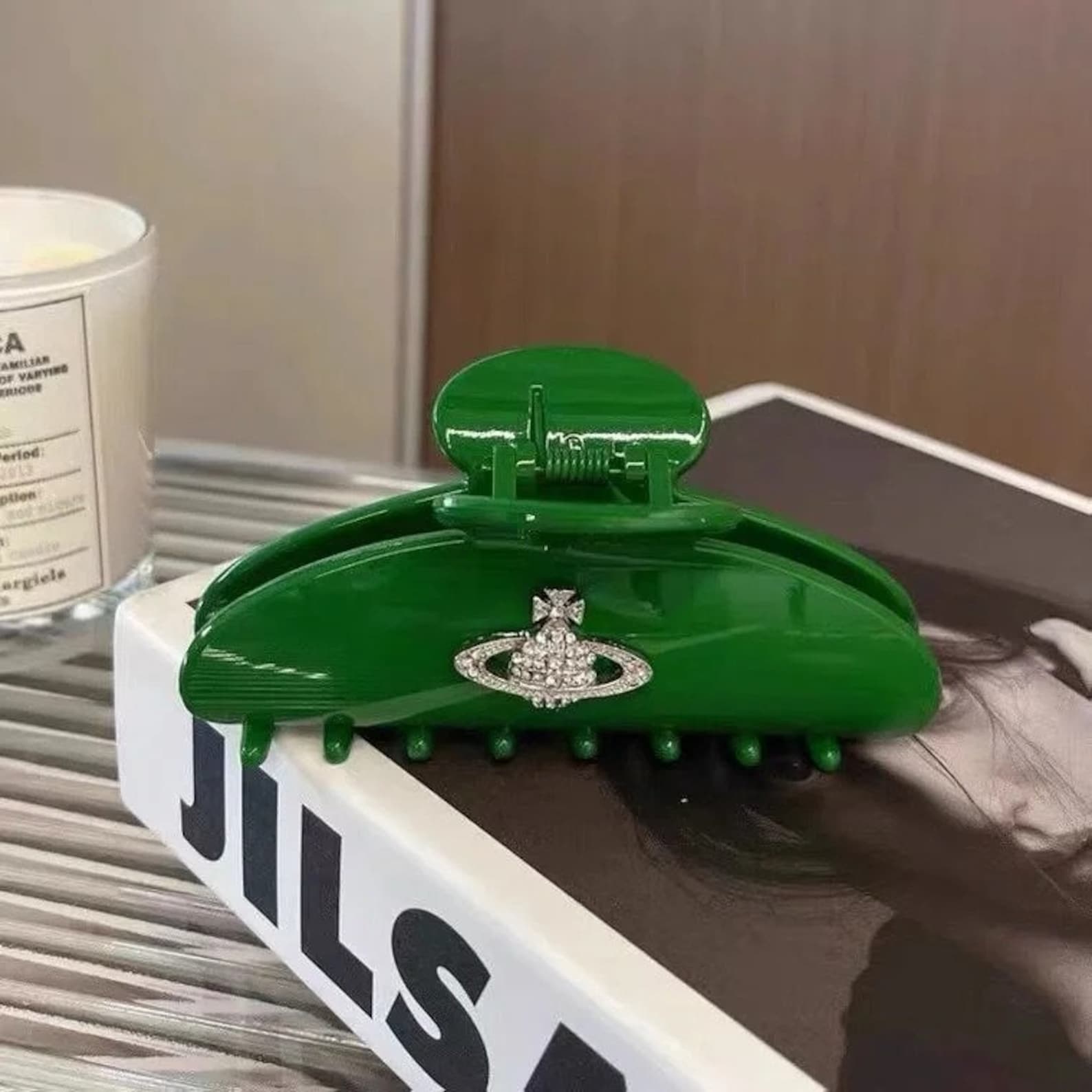 Vivienne Westwood Design Hair Claw Clip Y2K Vintage Style Etsy