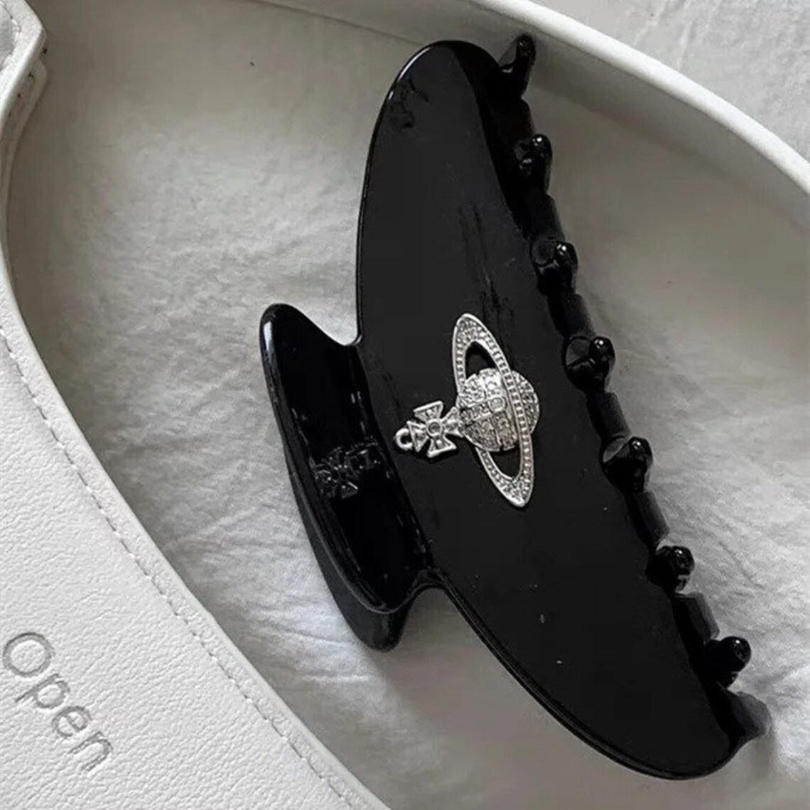 Vivienne Westwood Design Hair Claw Clip Y2K Vintage Style Etsy