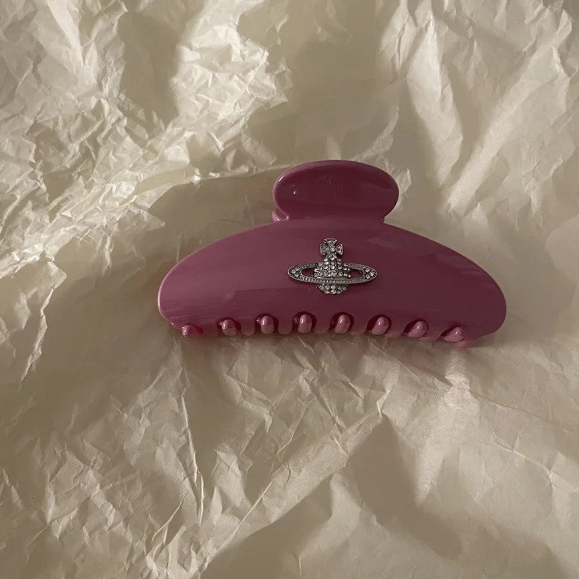 Vivienne Westwood Design Hair Claw Clip Y2K Vintage Style Etsy