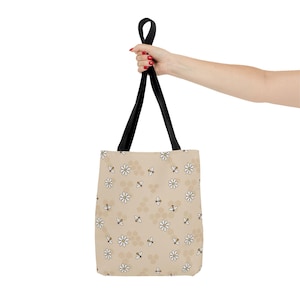 Bee Tote Bag Honey Floral Tote Bag Artistic Tote Bag Big Tote Bag Spring Tote Bag Floral Market Tote Farmers Market Bag Tote Bags for Women