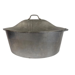 Vintage Namco Range Queen Aluminum Dutch Oven With Lid & Handles Cooking Kitchen