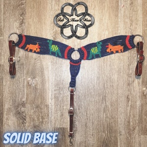 Collier D'épaules En Laine Mohair Buckaroo Leather - BC 30 - Neuf Ancien Stock