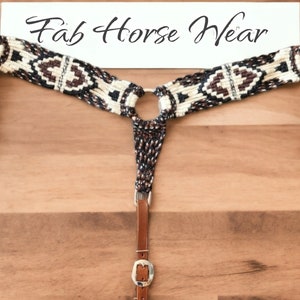 Mohair Breast Collar (natural, brown, black)