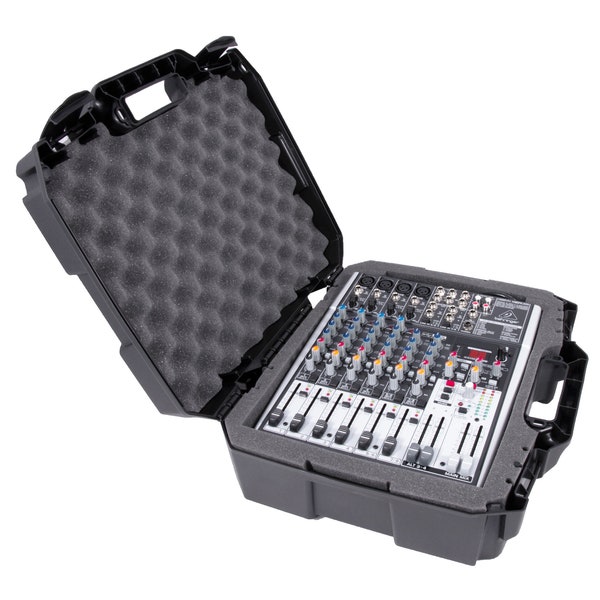 Casematix 17" Audio Mixer Case fits Behringer Xenyx X1204usb , 1204usb , QX1204usb , Q1204usb , 1202fx , Q802usb , QX1002usb or Q1202usb