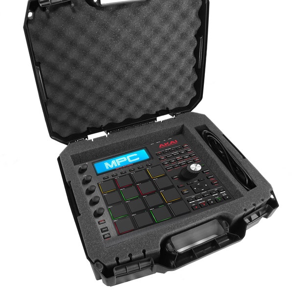 Casematix ArmorXL 17 inch Carry Case for KeyPad Drum Controllers by Akai Professional Mpd218, MPpc Element, MidiMix Tom Cat or Rhythm Wolf