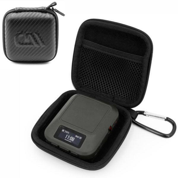 CASEMATIX Electronics GPS Case Fits Garmin inReach Messenger Satellite Communicator - Small Carrying Case for Handheld Marine GPS Only